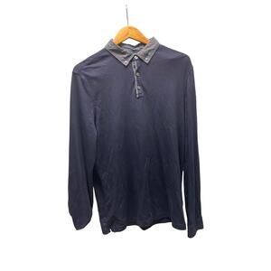 Banana Republic Men's Long Sleeve Shirt Soft Office Large Tall